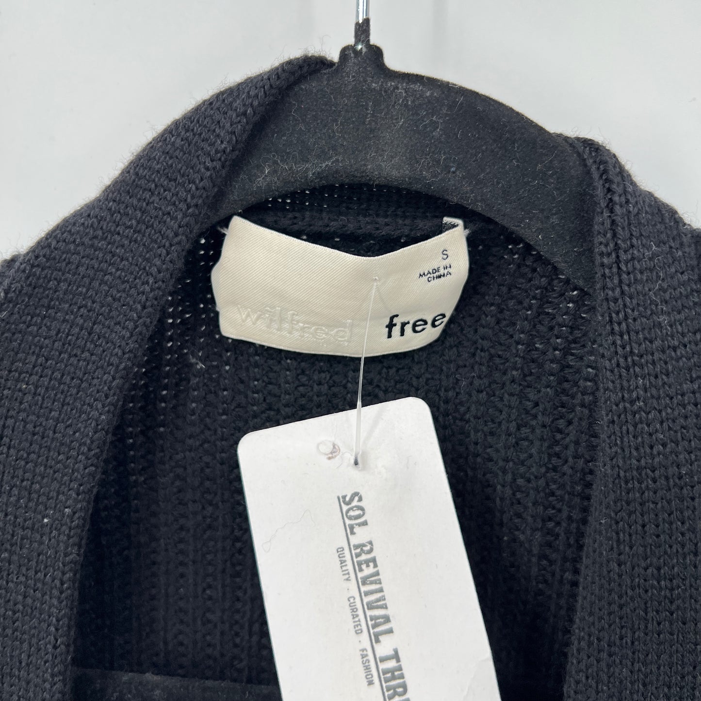 Wilfred Free Pure Merino Wool Open Cardigan