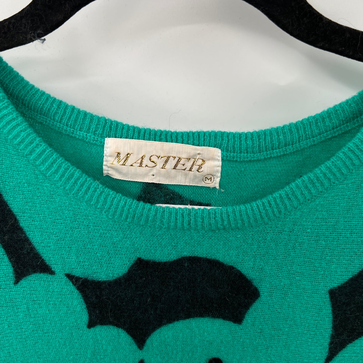 Vintage Floral Dolman Sleeves Sweater