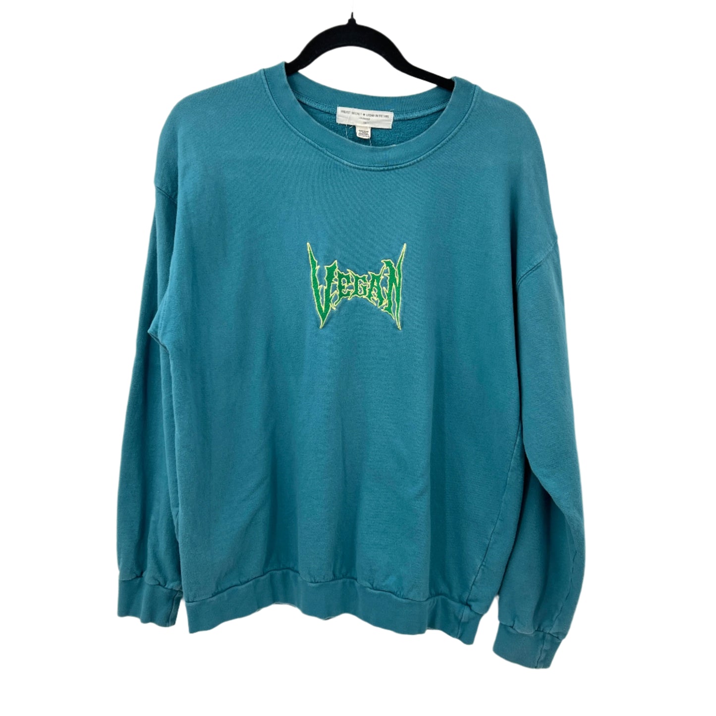 Urban Outfitter Vegan Embroidered Crewneck