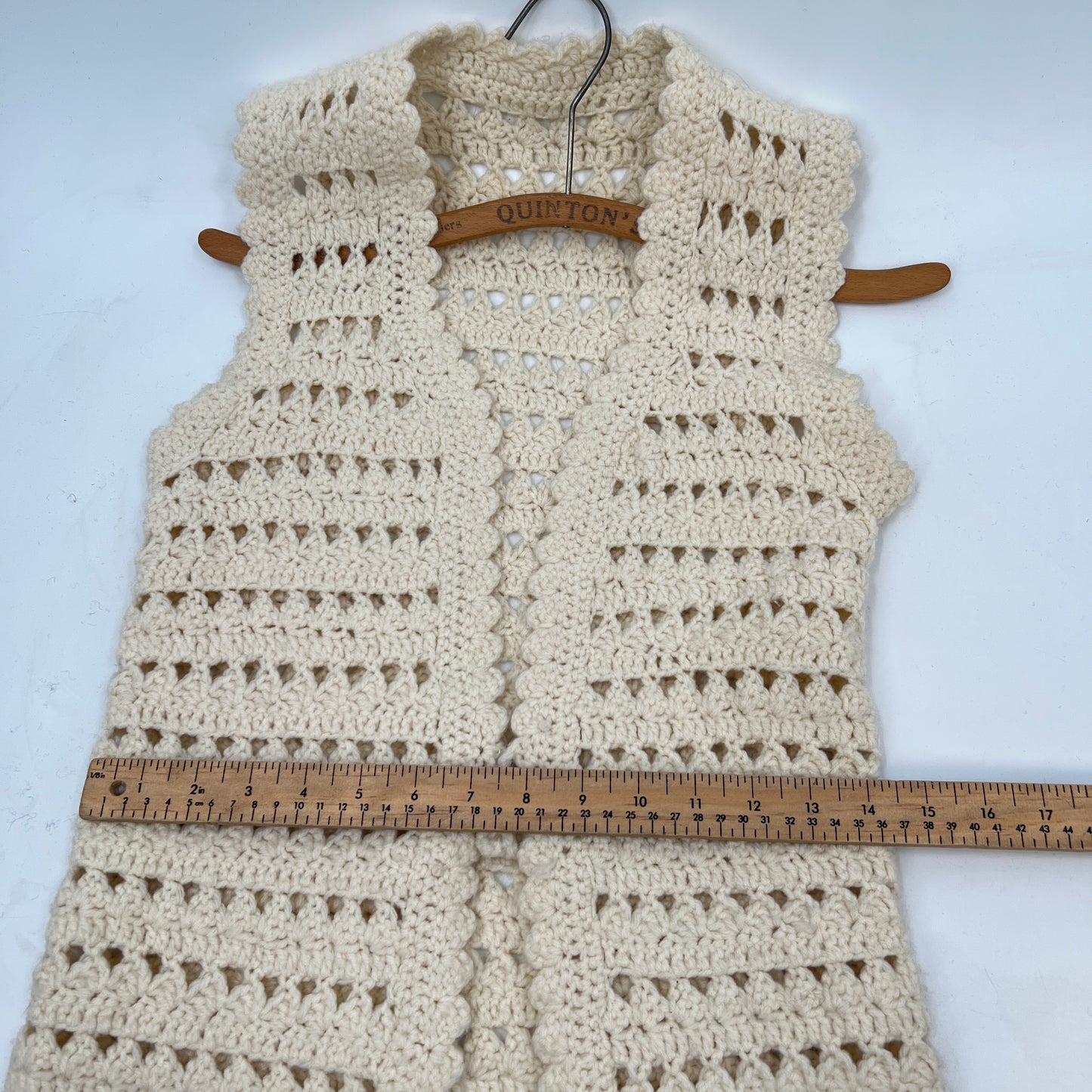 Vintage Crochet Vest