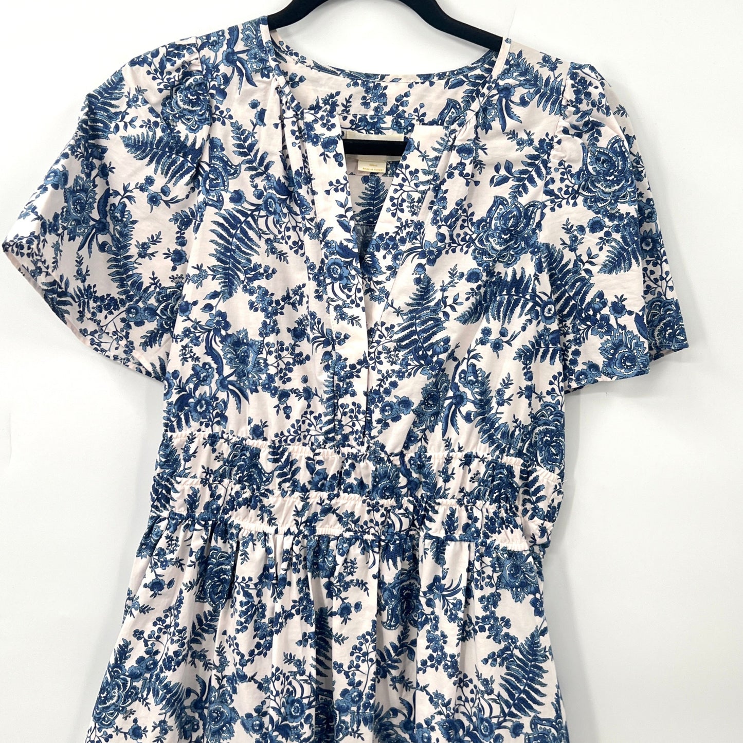 Anthropologie Maeve Tiered Floral Mini Dress
