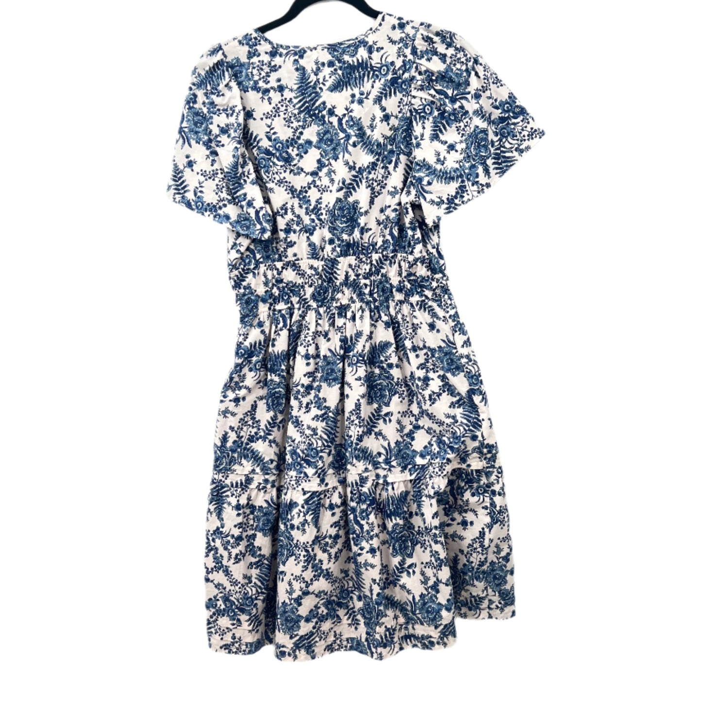 Anthropologie Maeve Tiered Floral Mini Dress