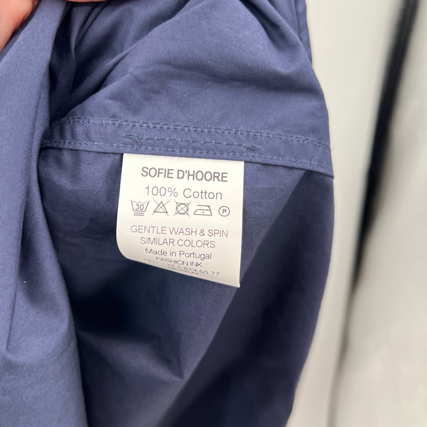 Sofie D'Hoore Cotton Shirt Dress Tunic