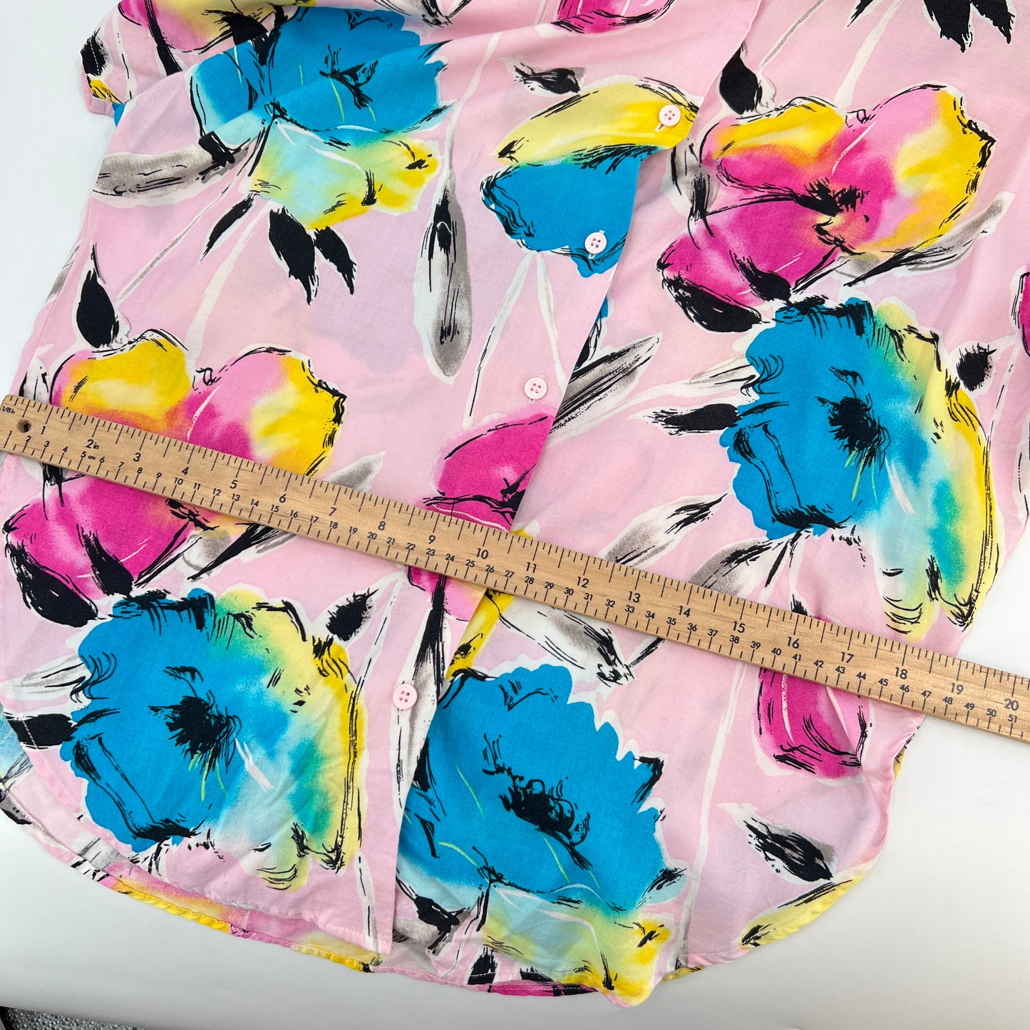 Vintage Sweet Baby Jane Floral Shirt Blouse S