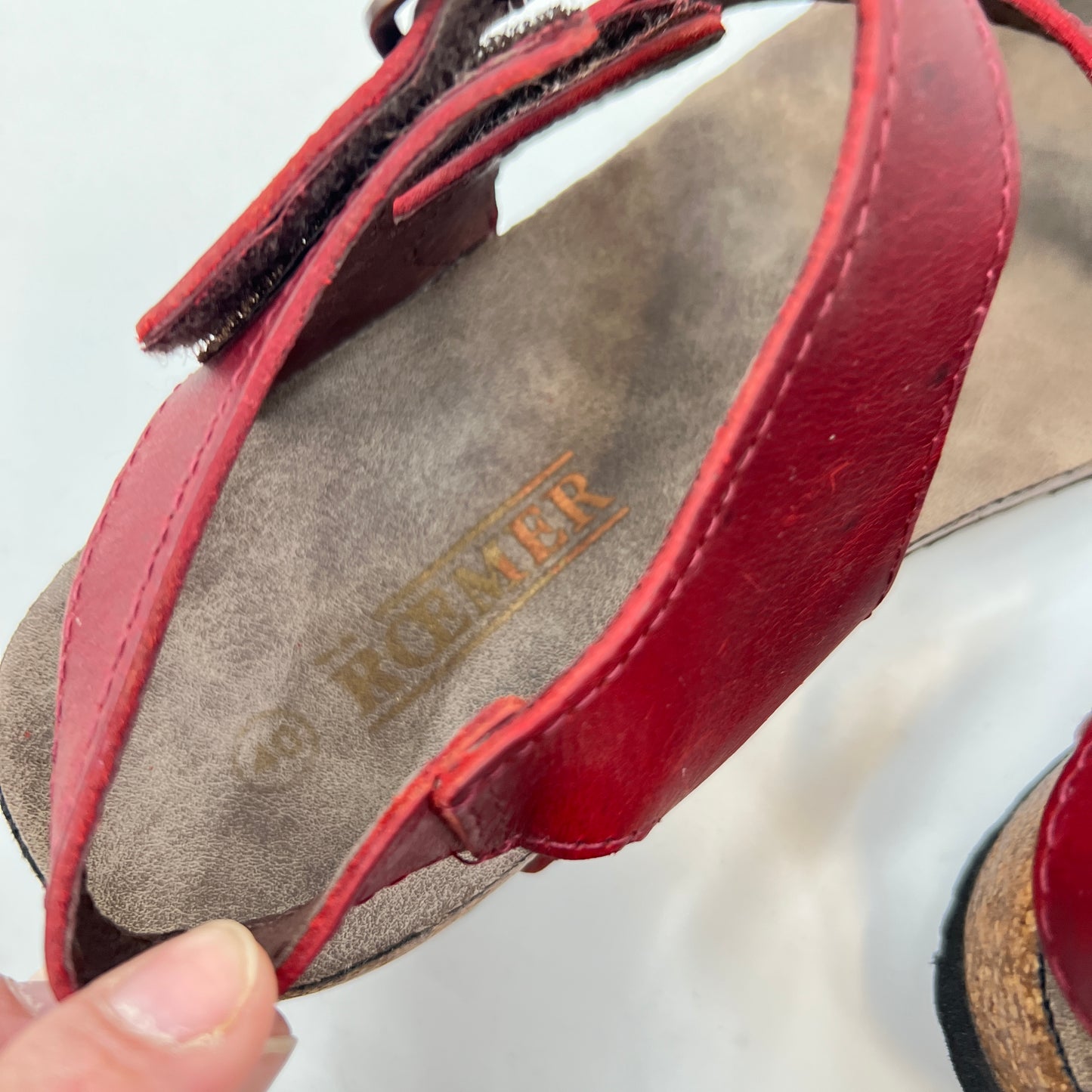 Roemer Leather Cork Sandals