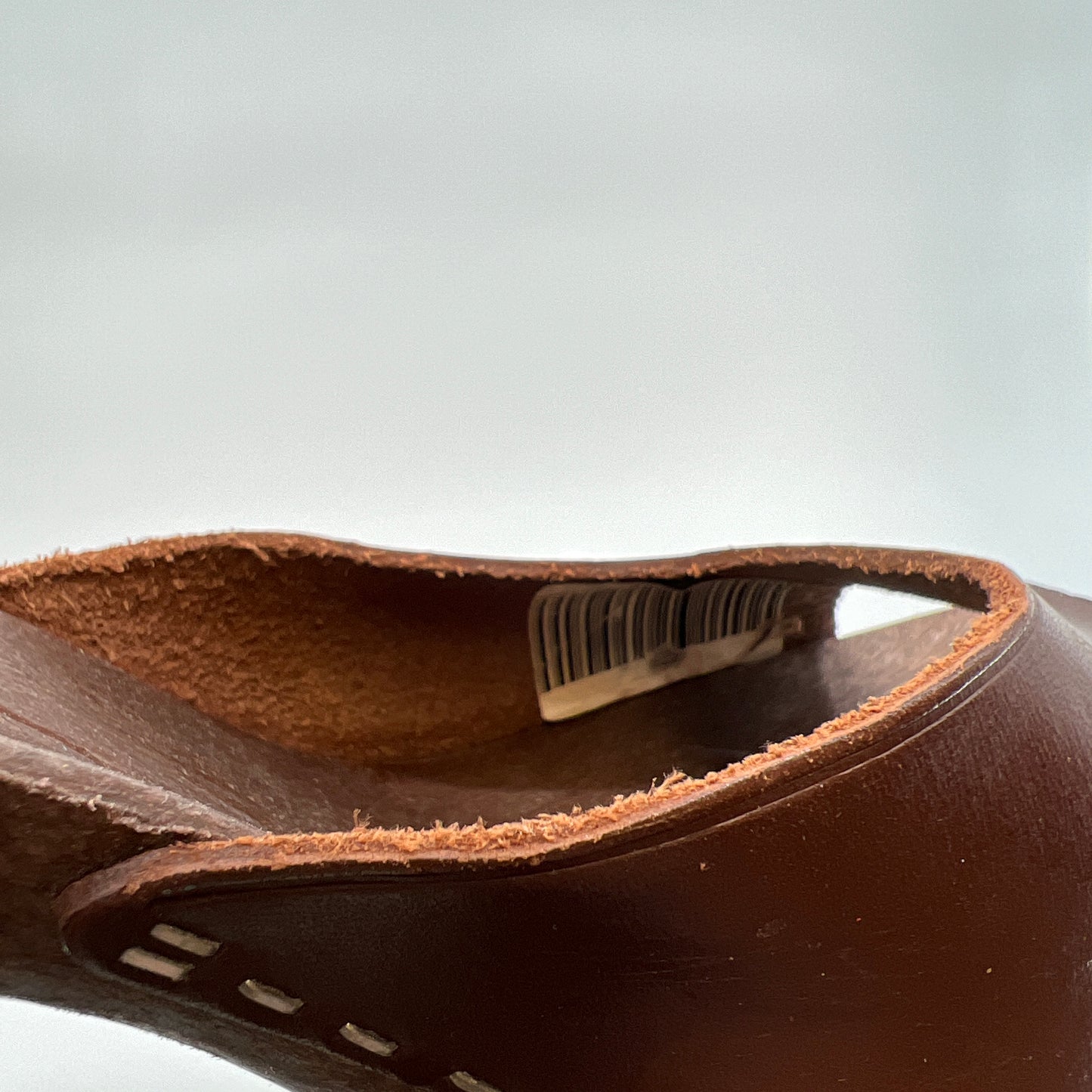 Vintage Candie's Leather Upper Heel Sandals