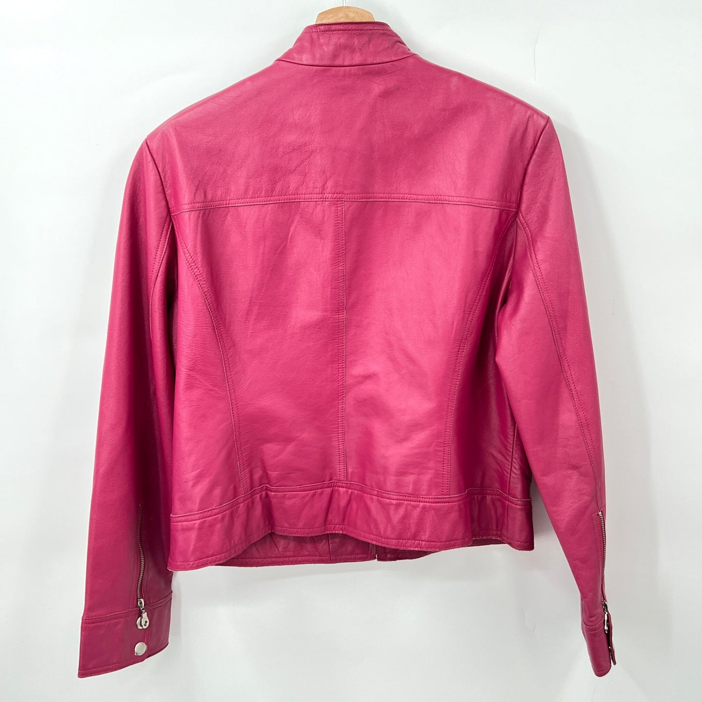 Bandolino Pink Leather Jacket