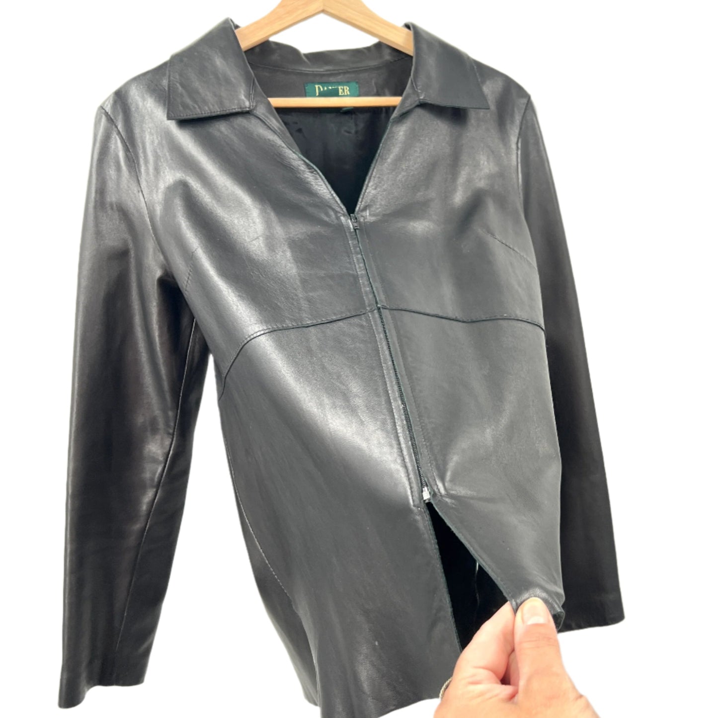 Vintage Danier Geniune Leather Shirt Jacket Style
