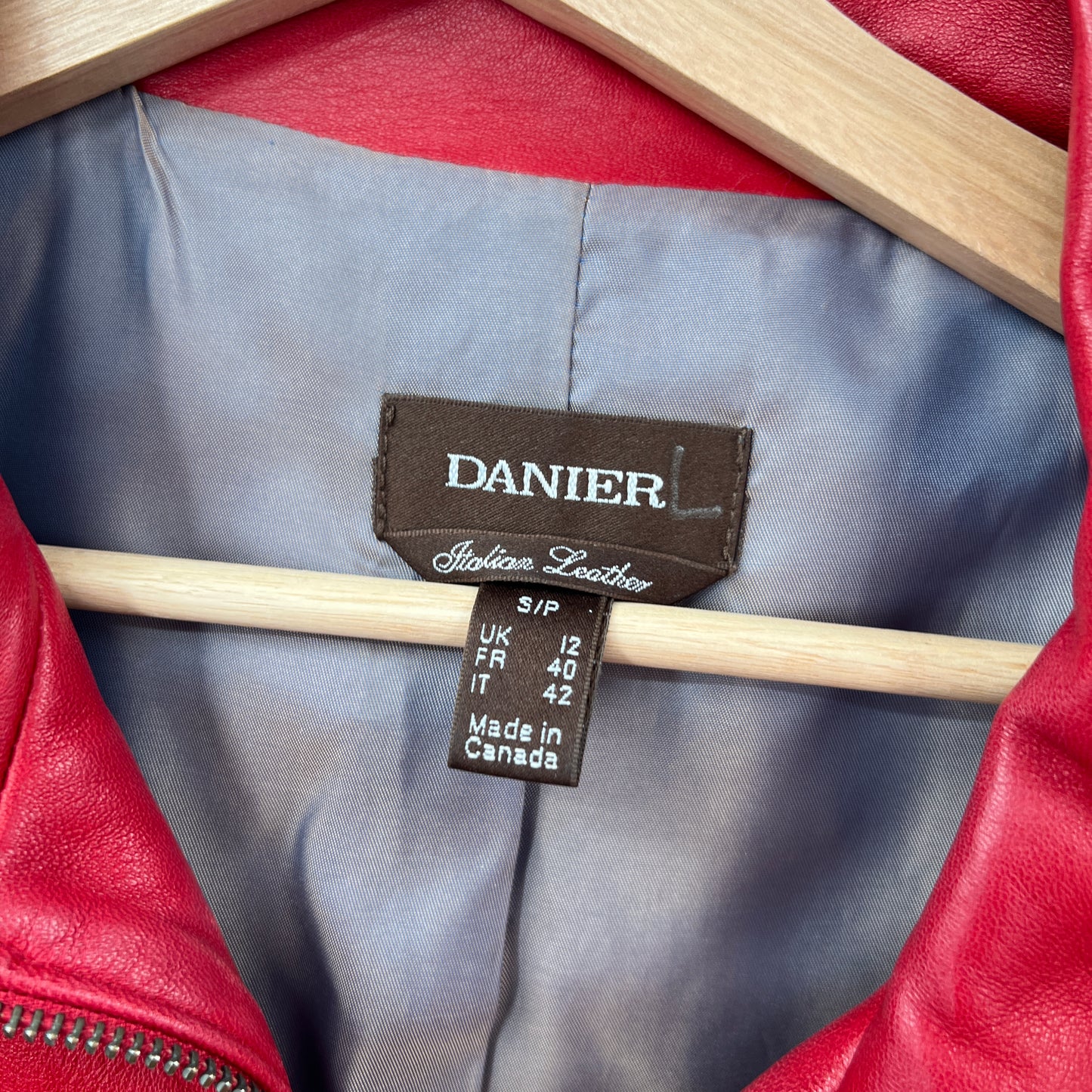 Vintage Danier Italian Leather Jacket
