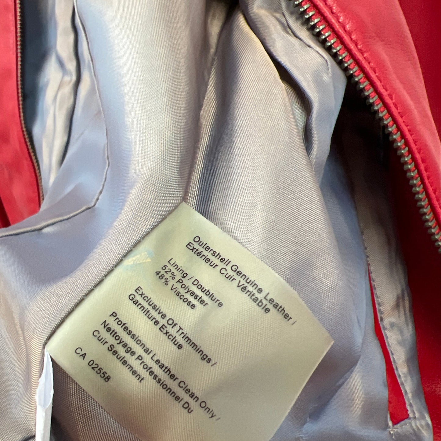 Vintage Danier Italian Leather Jacket
