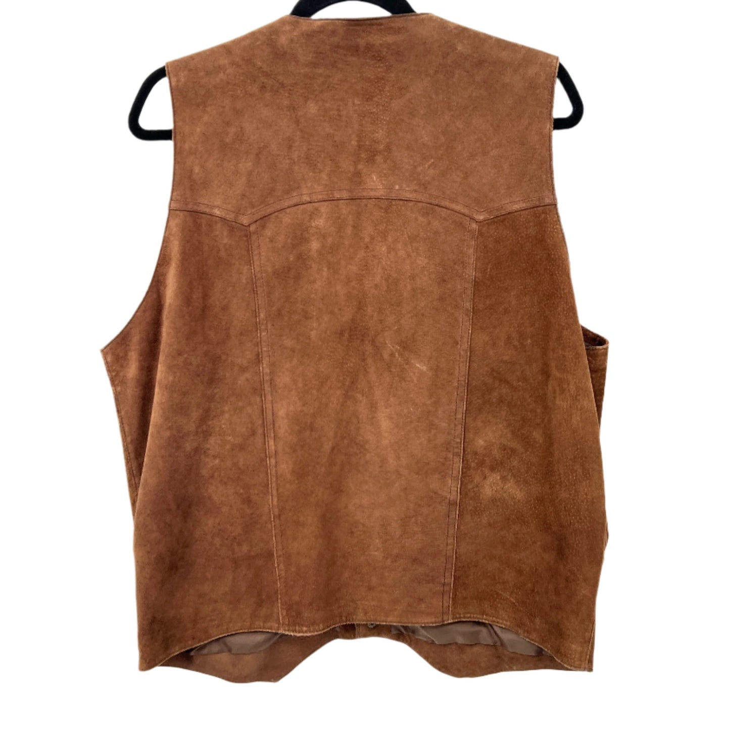 Western Suede Leather Vest