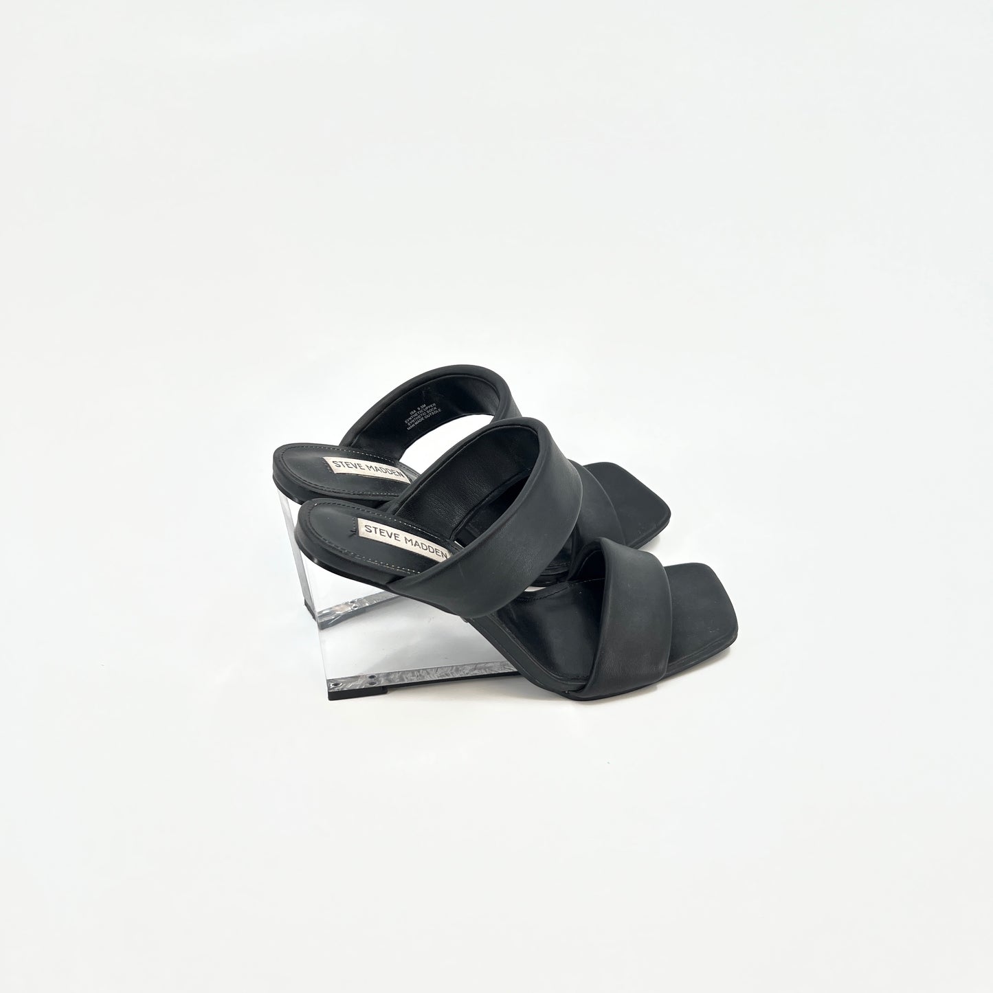 SOLD. Steve Madden ISA Wedge Slip On Sandals 9.5