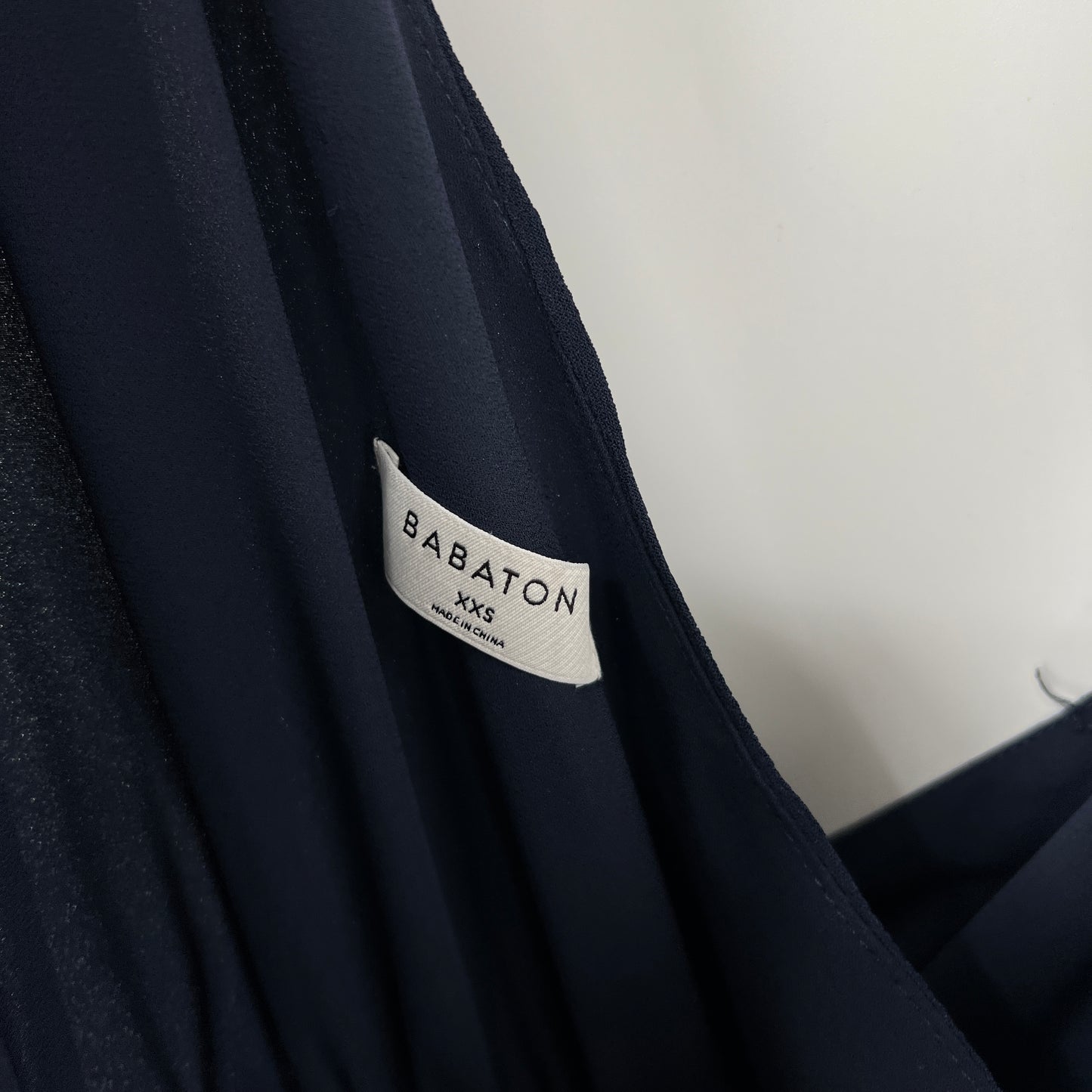 Babaton Deep V-neck Crop Wide Leg Jumpsuit