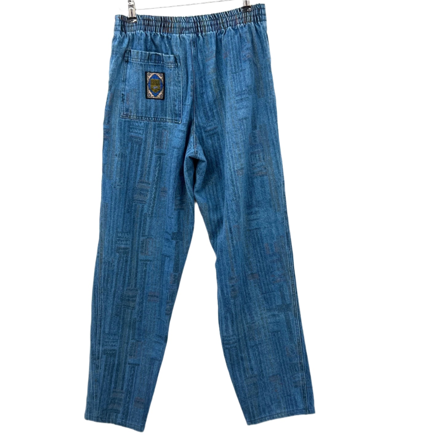 Vintage OP Elastic Waist Denim Pants