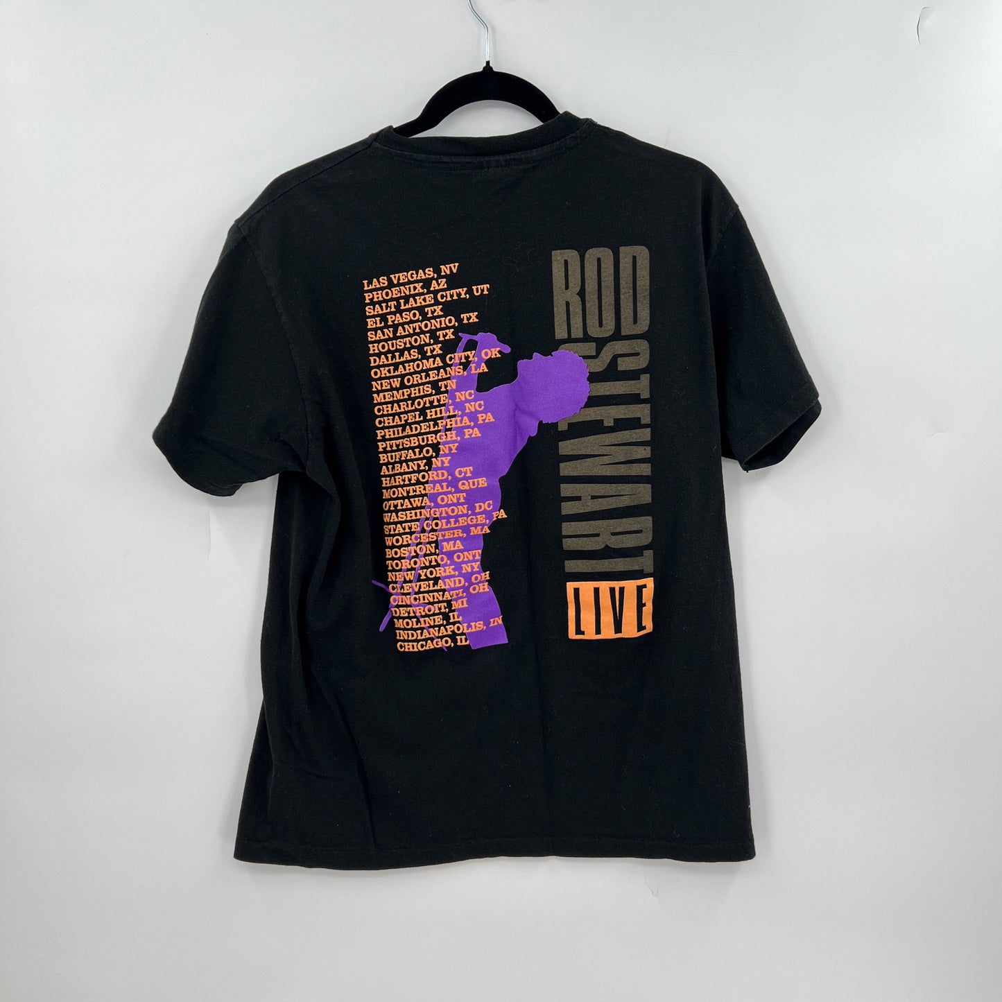 90s Rod Stewart Winterland Concert Tee