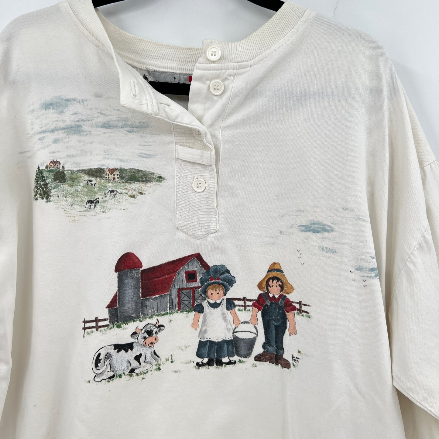 Sold Vintage Coupe Farmers Hand-Painted Top L