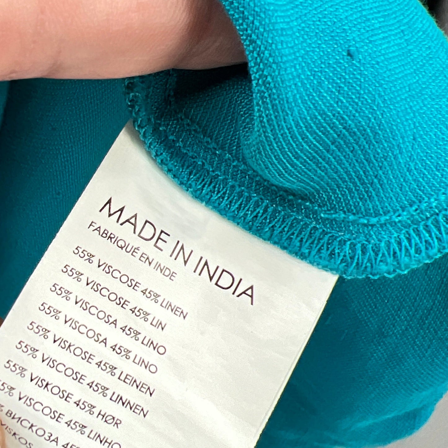 Club Monaco Linen Blend Matallic Skirt
