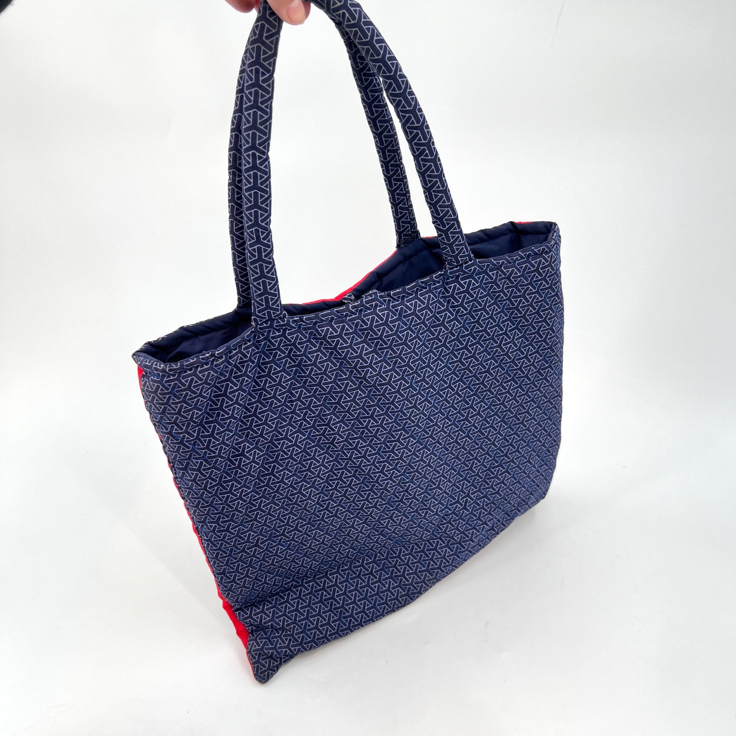 Tropical Parrots Quilted Tote