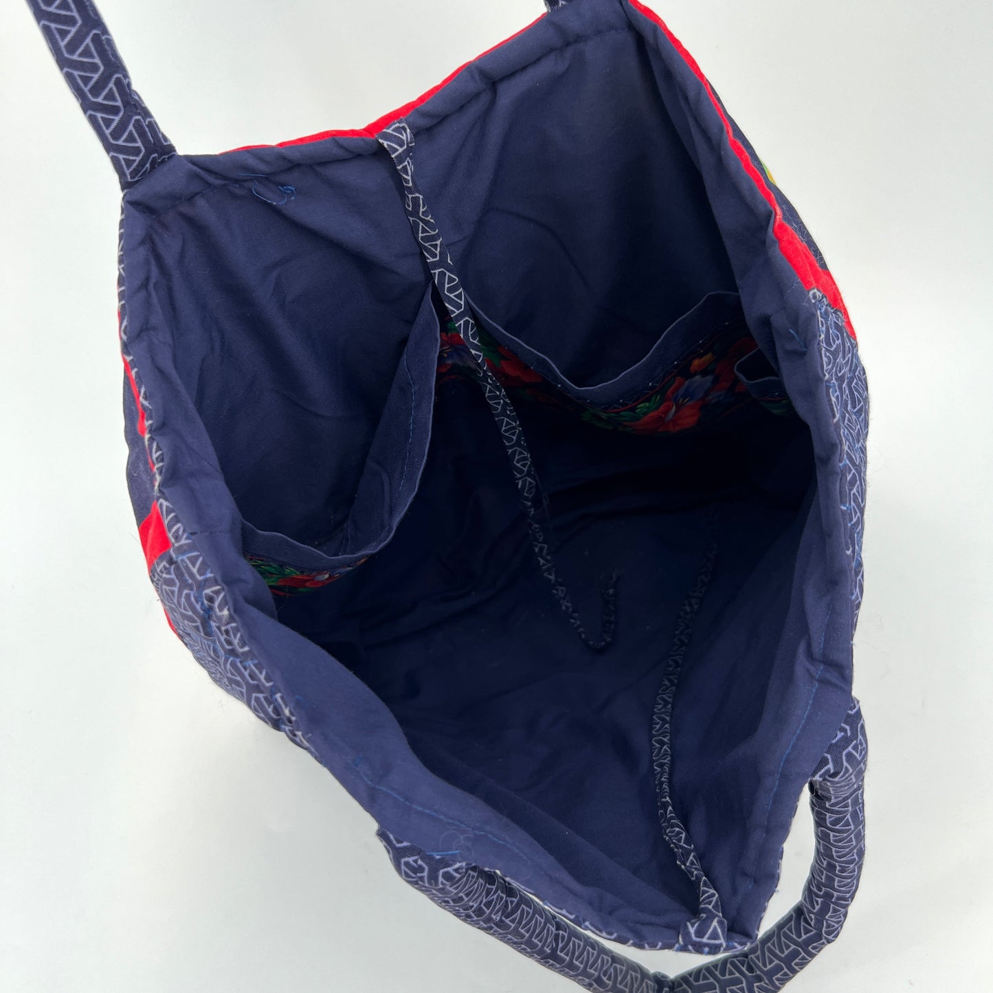 Tropical Parrots Quilted Tote