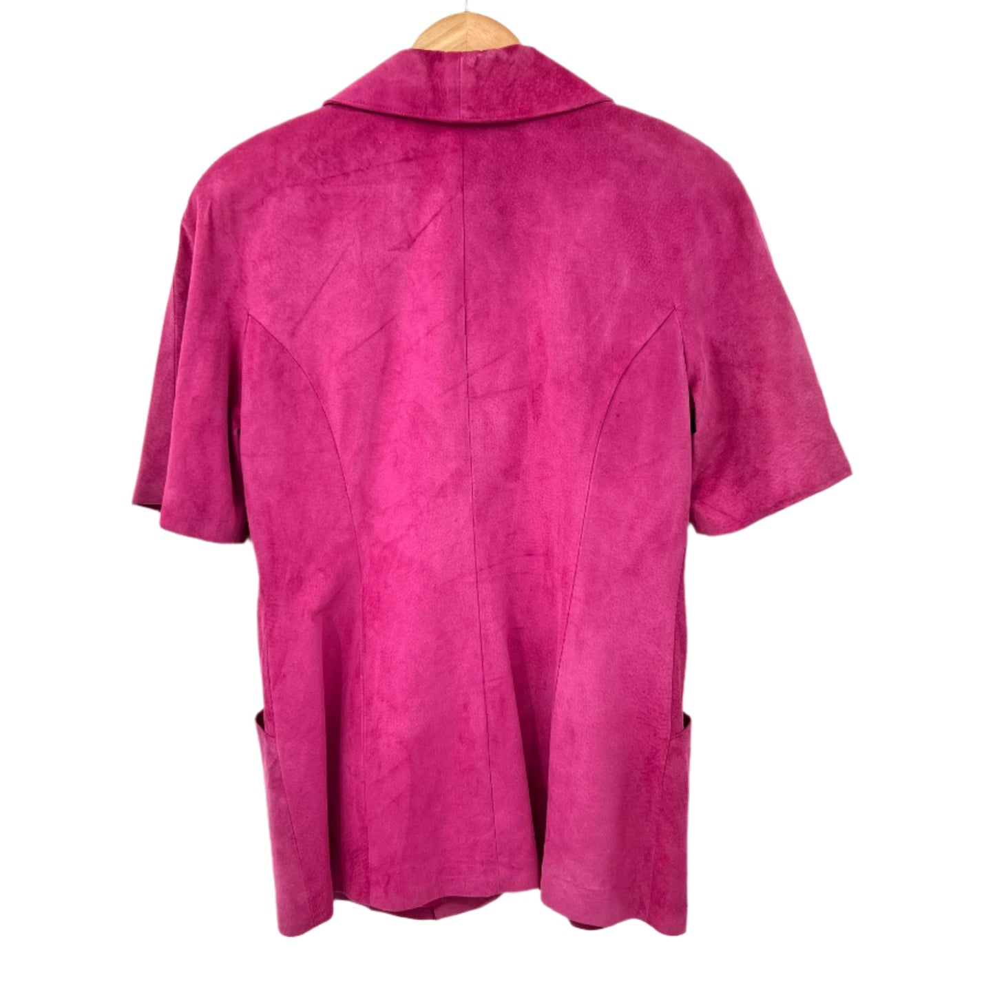 Vintage Danier Short Sleeves Leather Blazer