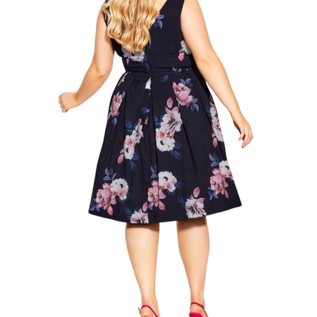 City Chic True Love Floral Dress 24