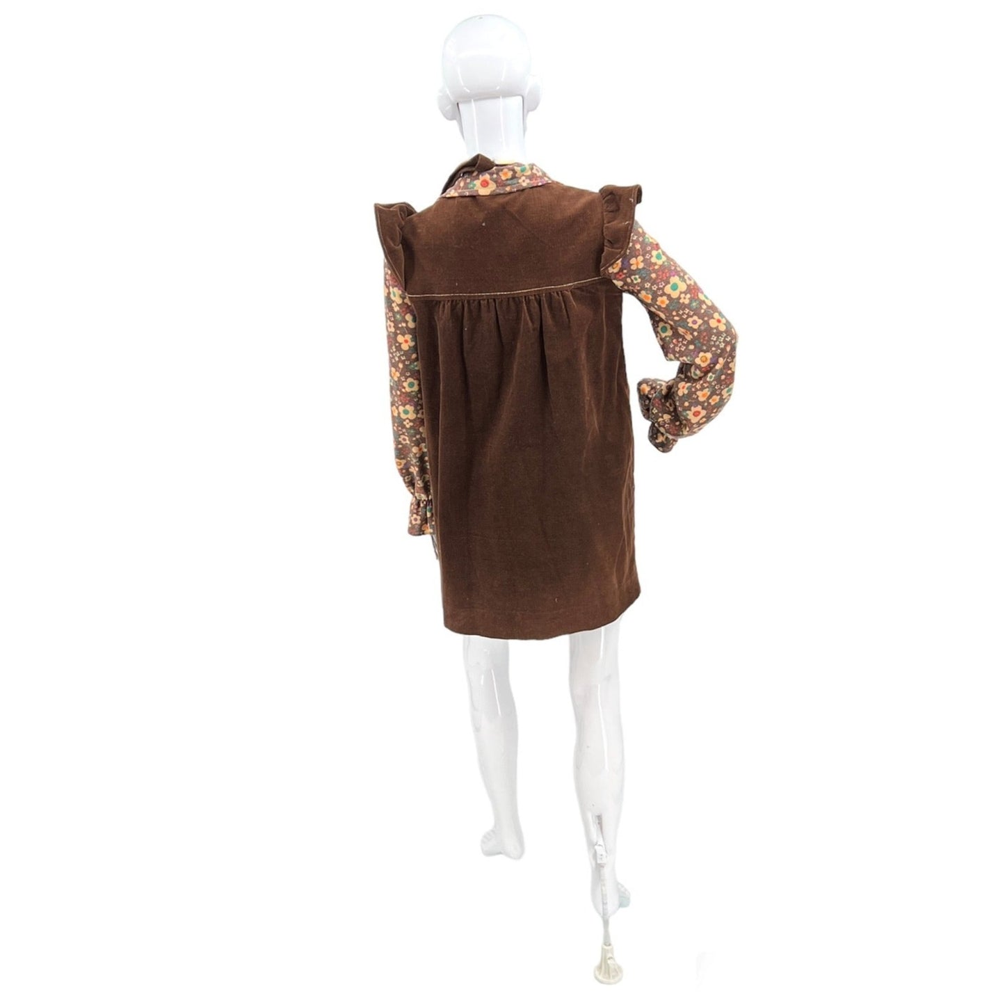 Vintage Pantel Belted Corduroy Tunic XS/S