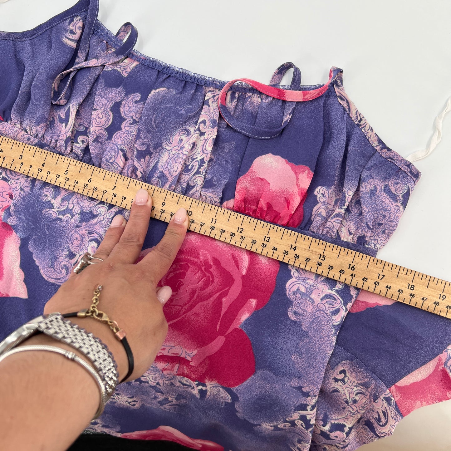 Vintage Lori Collection Floral Dress M