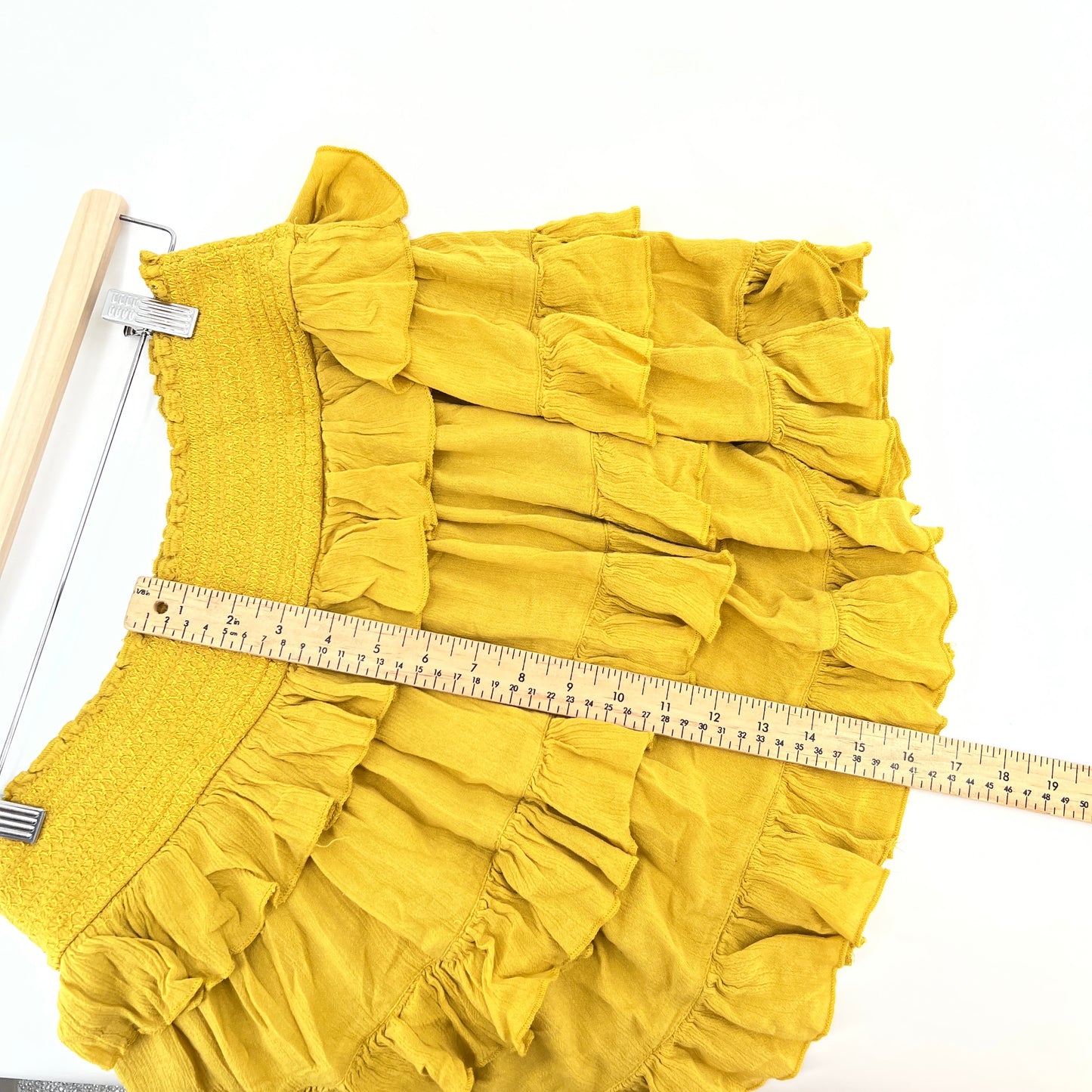 Free People Ruffle Mini Skirt S