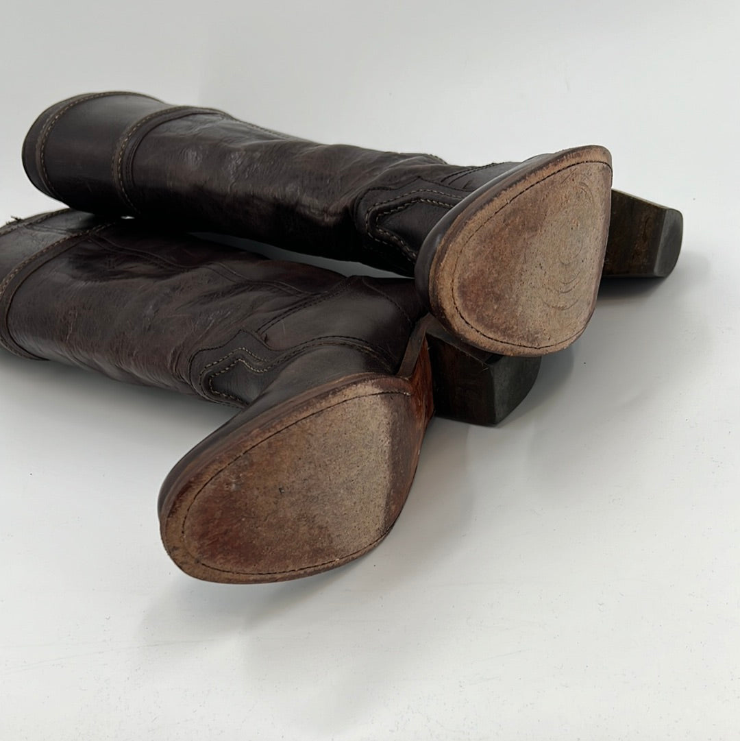 Frye Jane Tall Leather Boots 6