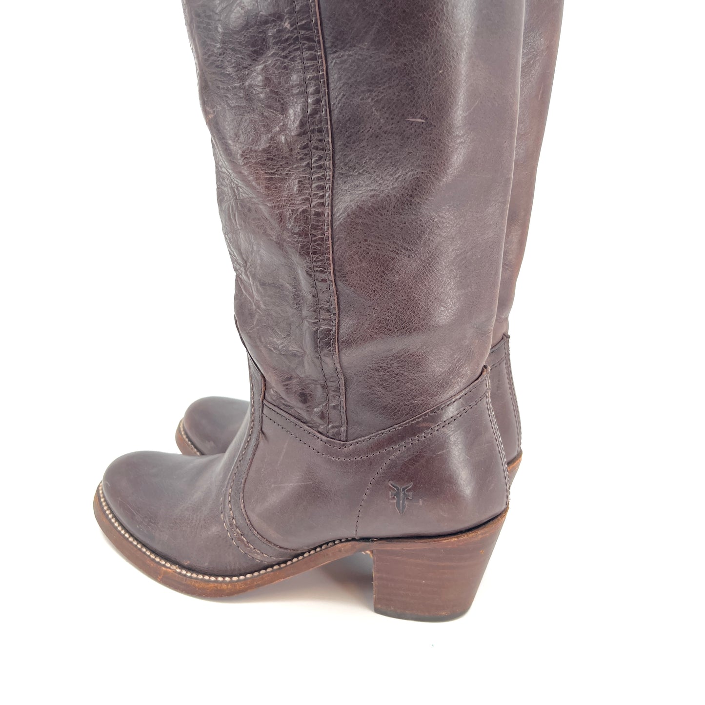 Frye Jane Tall Leather Boots 6