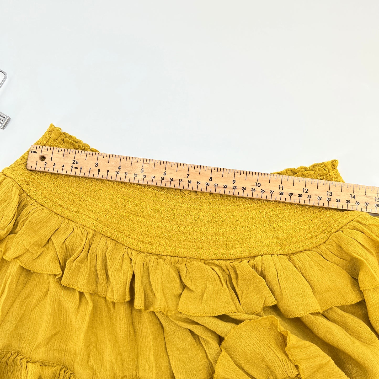 Free People Ruffle Mini Skirt S