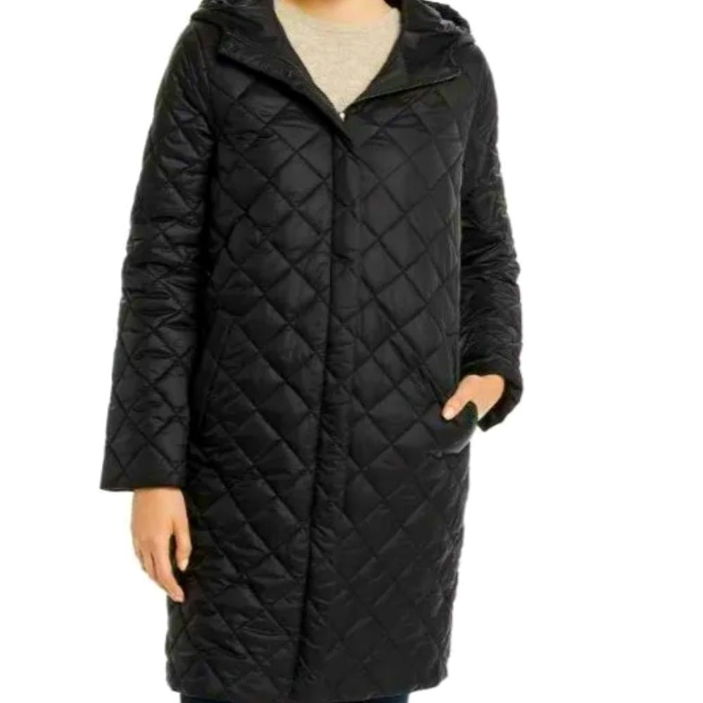 SOLD. Eileen Fisher Lightweight Hooded Jacket