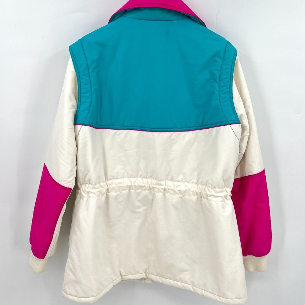 SOLD. Vintage Powder Ridge Color Block Jacket L