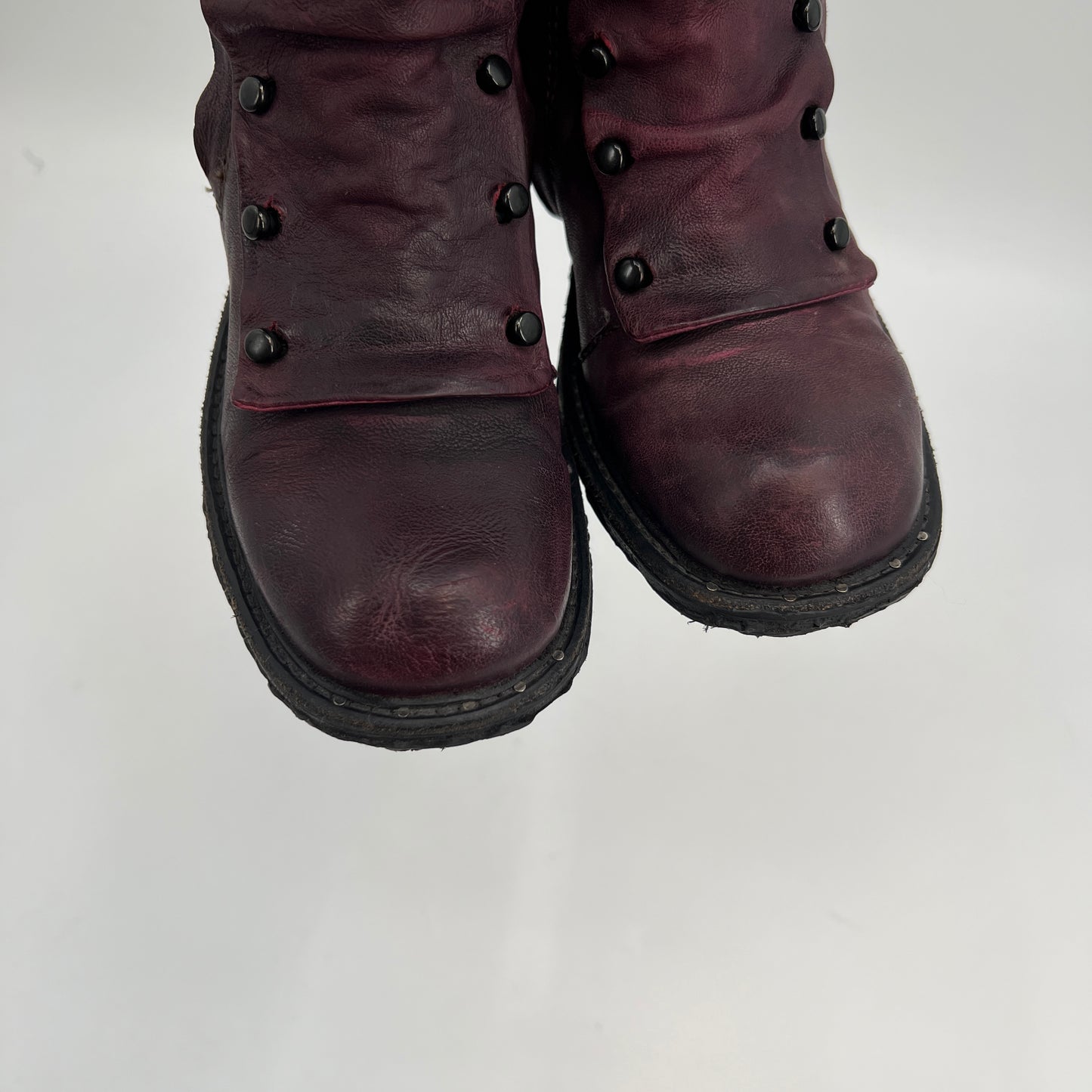 A.S. 98 Moto Ruche Leather Style Boots 36EU