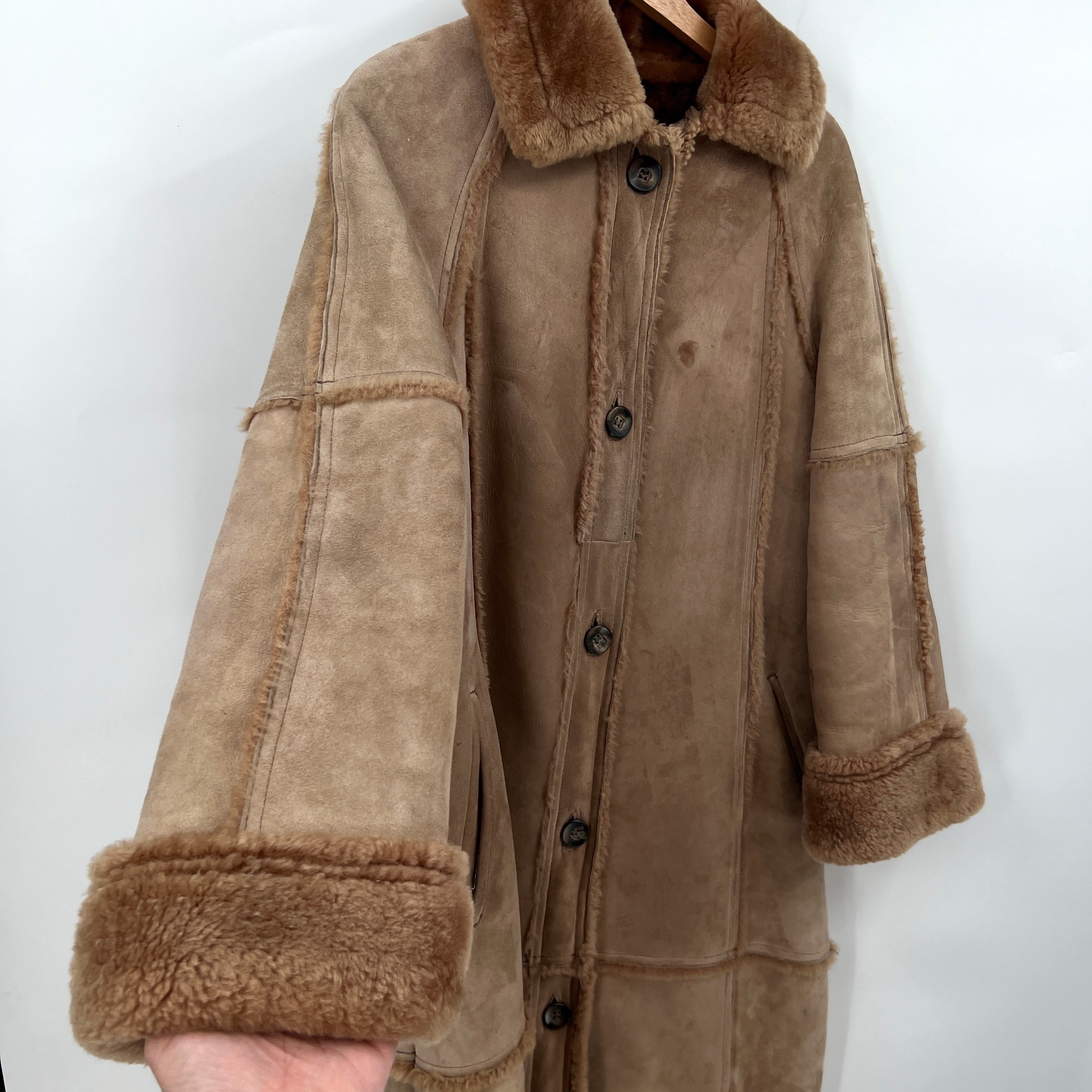 Morlands top lambskin coat