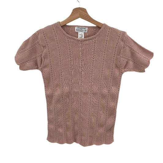 Vintage Cotton Knit Form Fitting Top