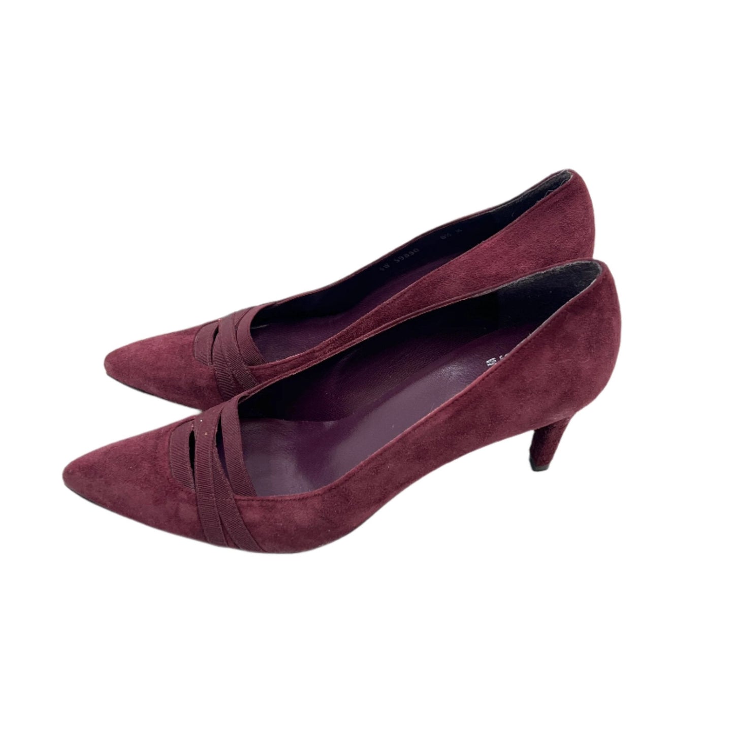 Stuart Weitzman Suede Ponty Heel Shoes