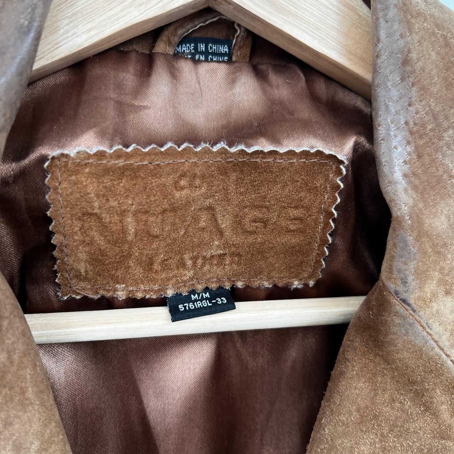 Nauge Suede Leather Jacket M