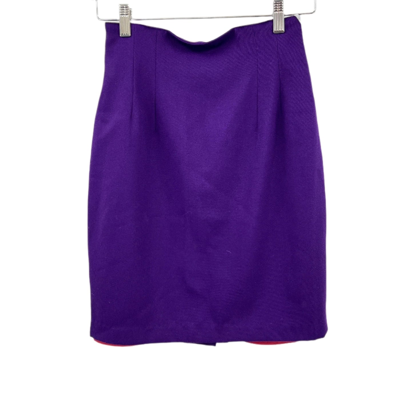 Vintage Purple Mini Skirt