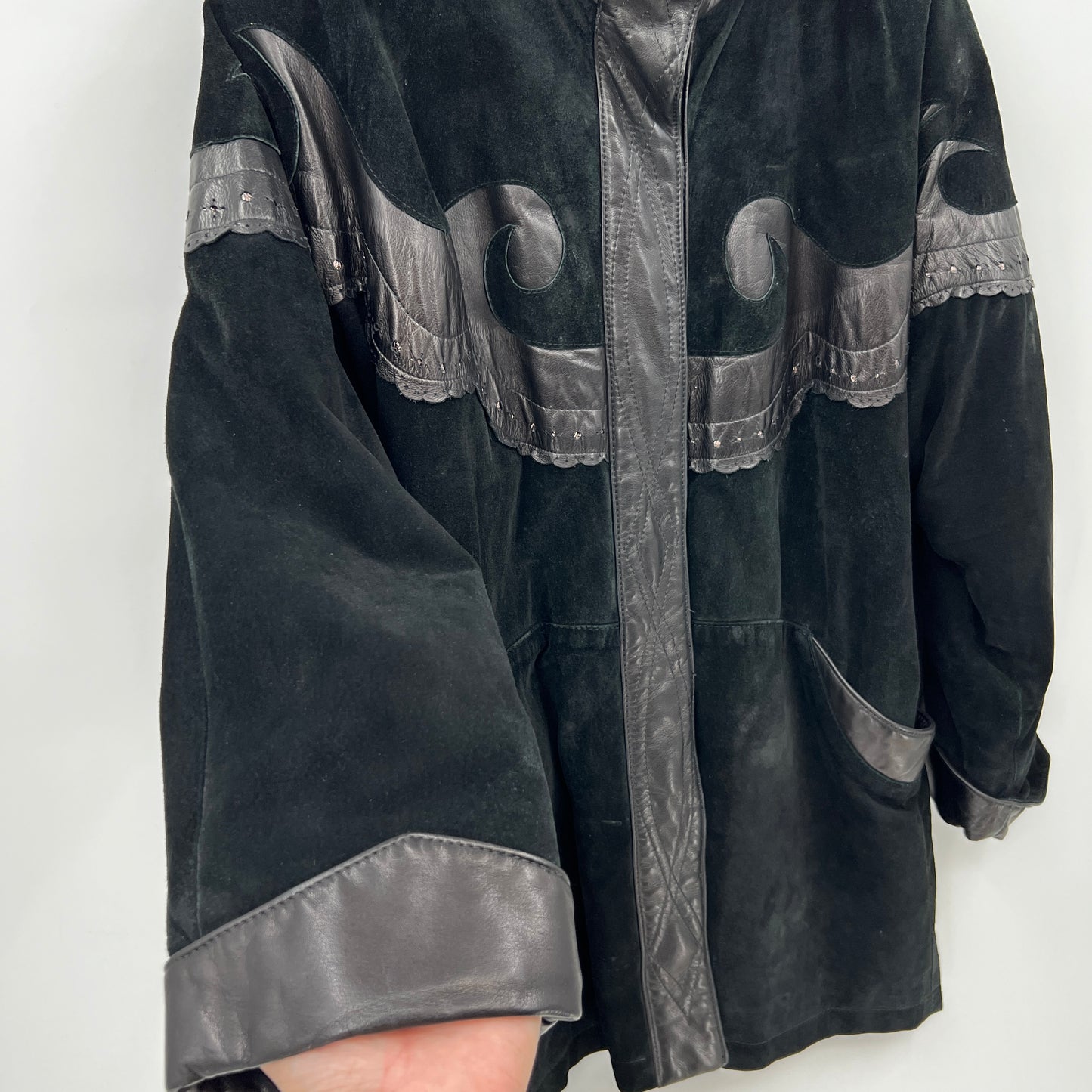 Vintage The leather Ranch Coat