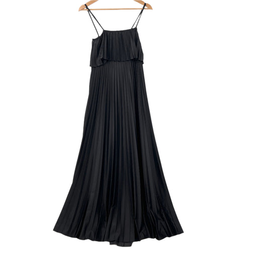 Vintage Pleated Maxi Dress