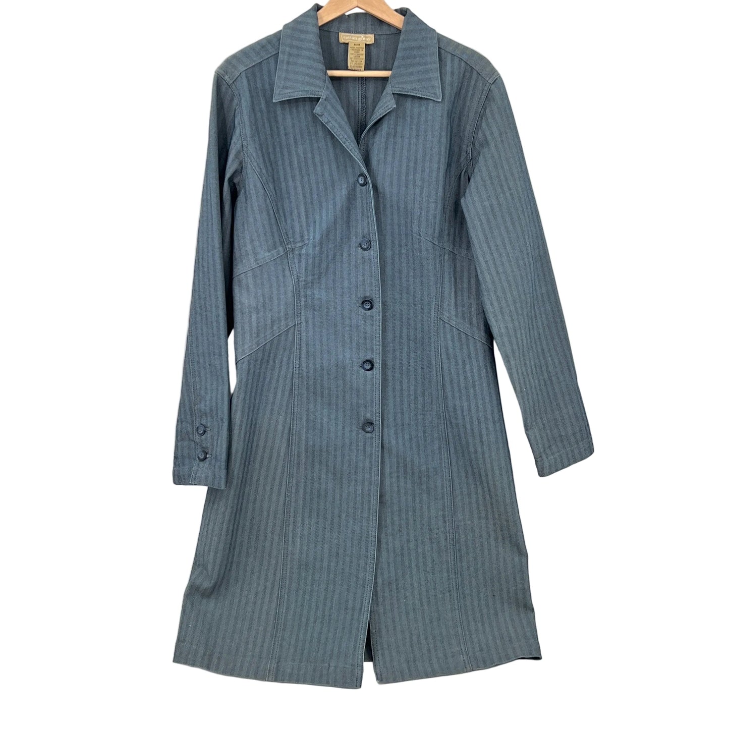 Vintage Cotton Ginny Long Denim Jacket