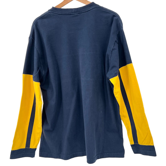 Vintage Nike Stripe Crew Long Sleeves Top