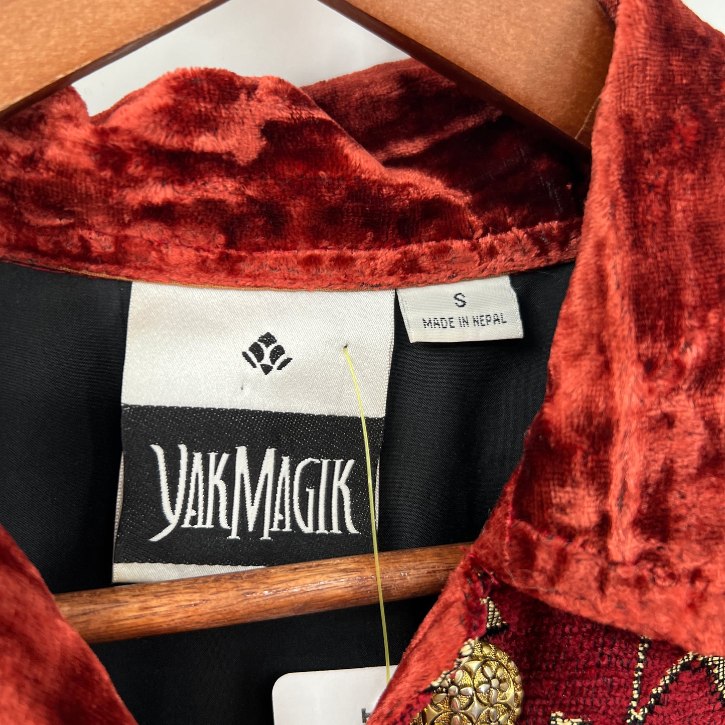 Vintage Jak Magik Tapestry Patchwork Jacket