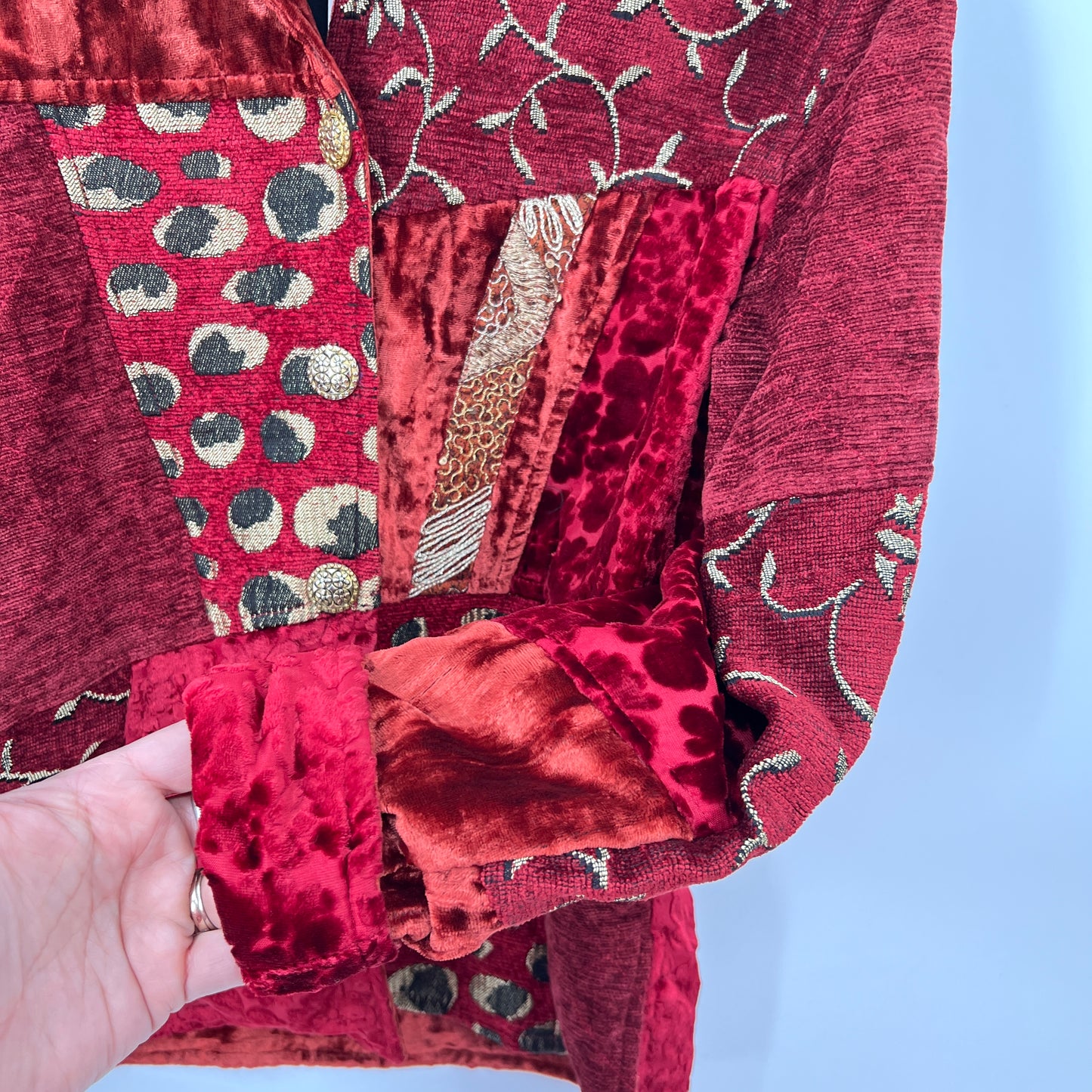 Vintage Jak Magik Tapestry Patchwork Jacket