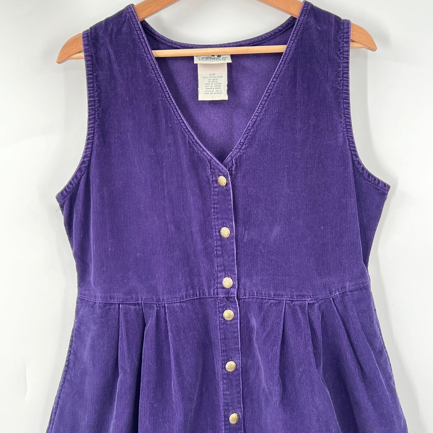 Vintage Northern Reflections Courduroy Maxi Dress