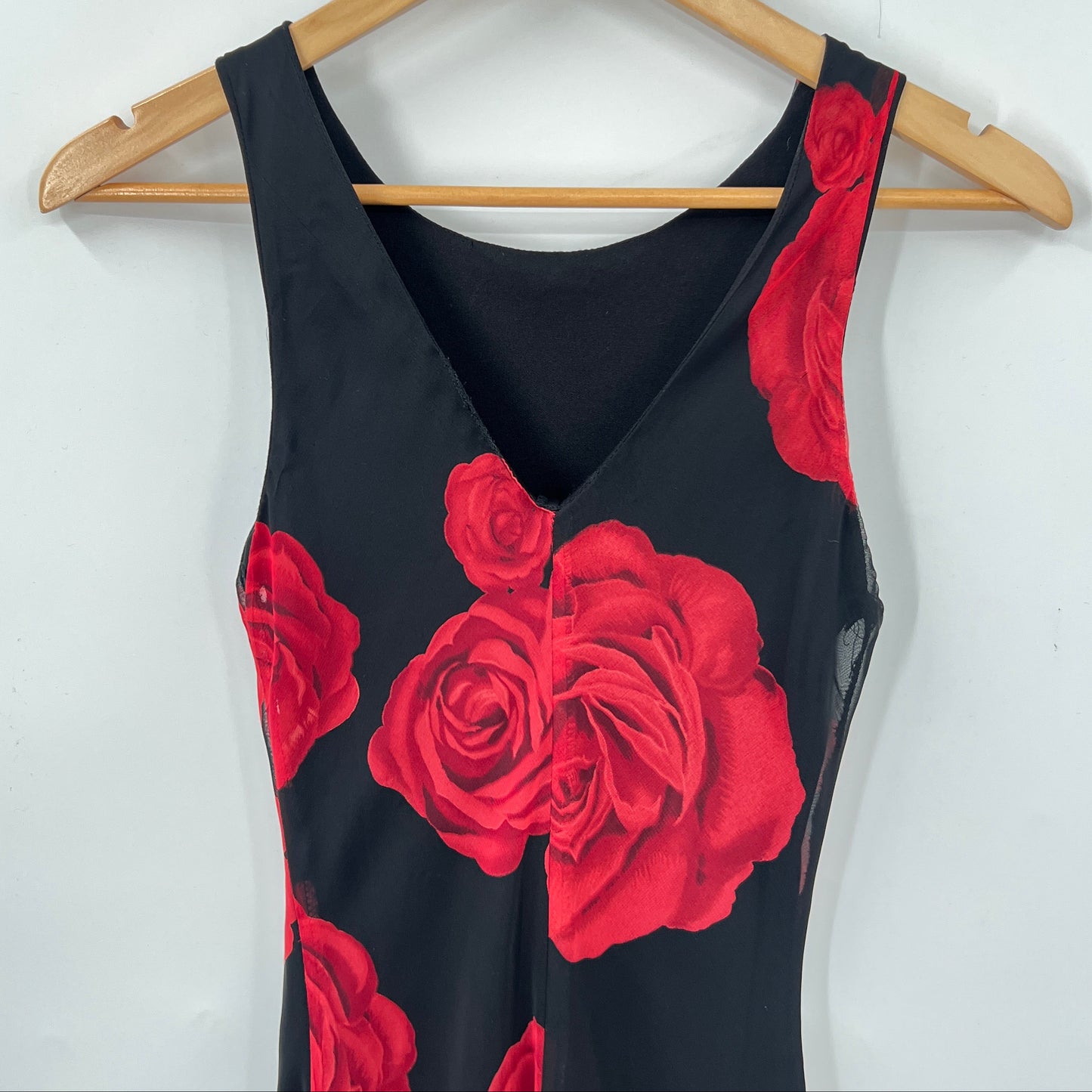 Vintage Jessica Floral Fitted Mini Dress