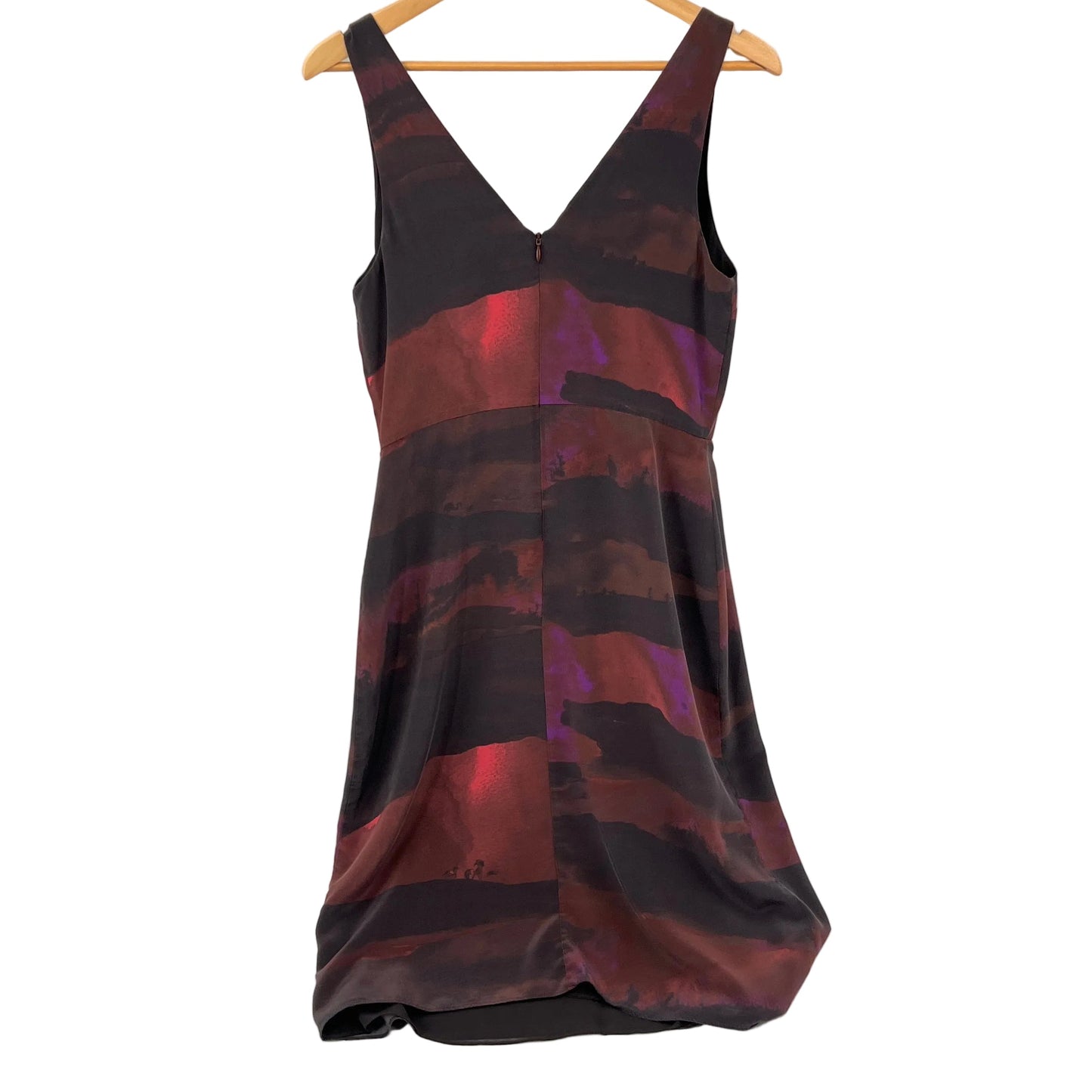 Babaton Corey Silk Sleevless Midi Dress