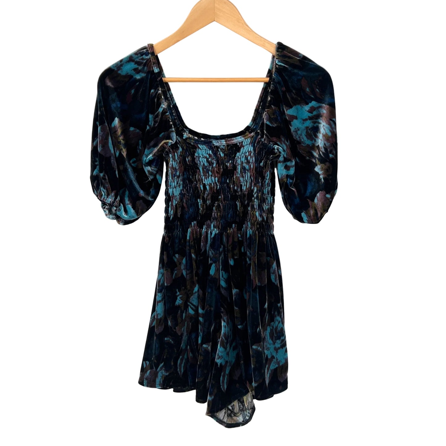Urban outfitter Velour Romper Mini Dress