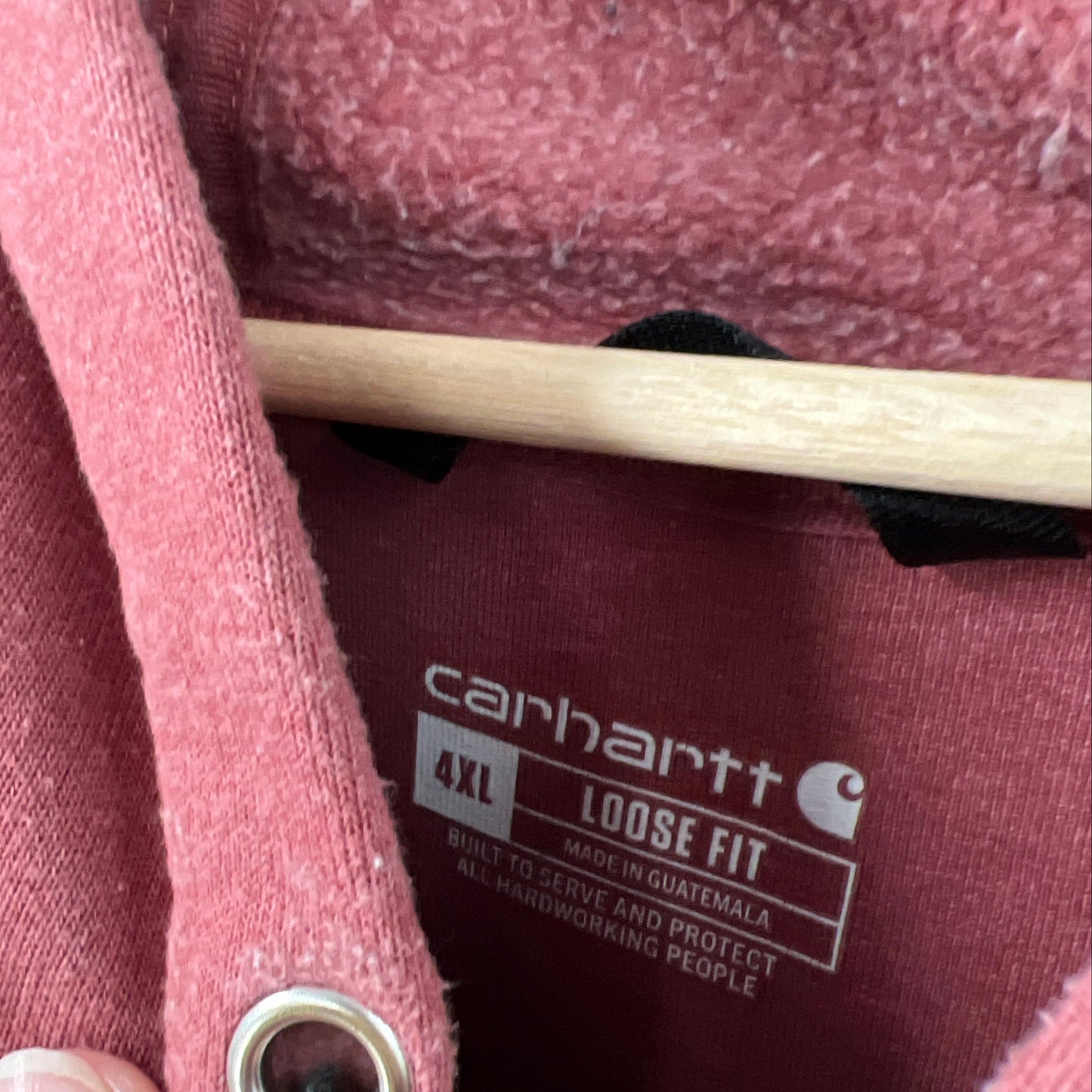 Patched Up- Carhartt Loose Fit Hoodie 4XL